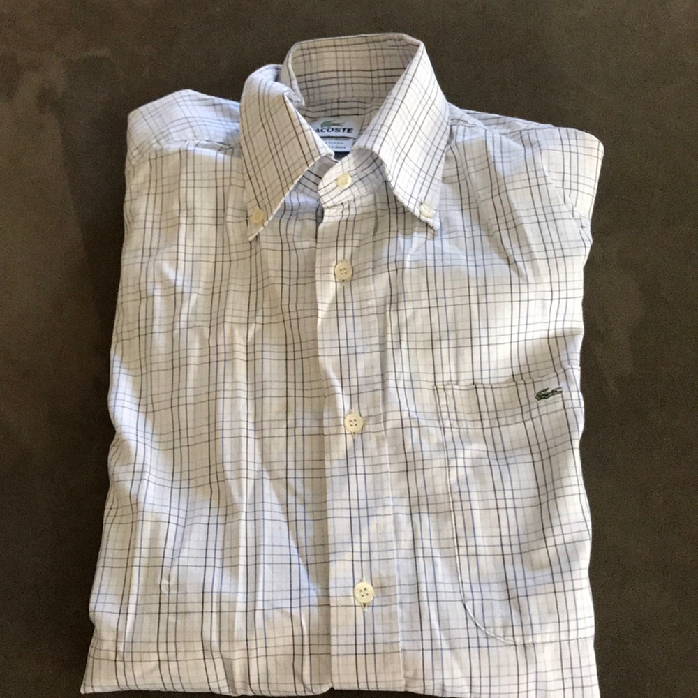 Lacoste short sleeve button up